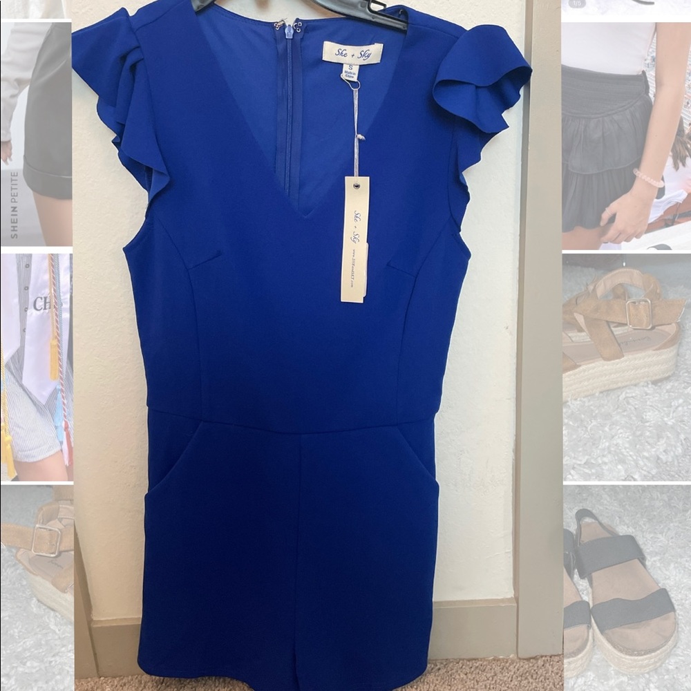 She + Sky romper